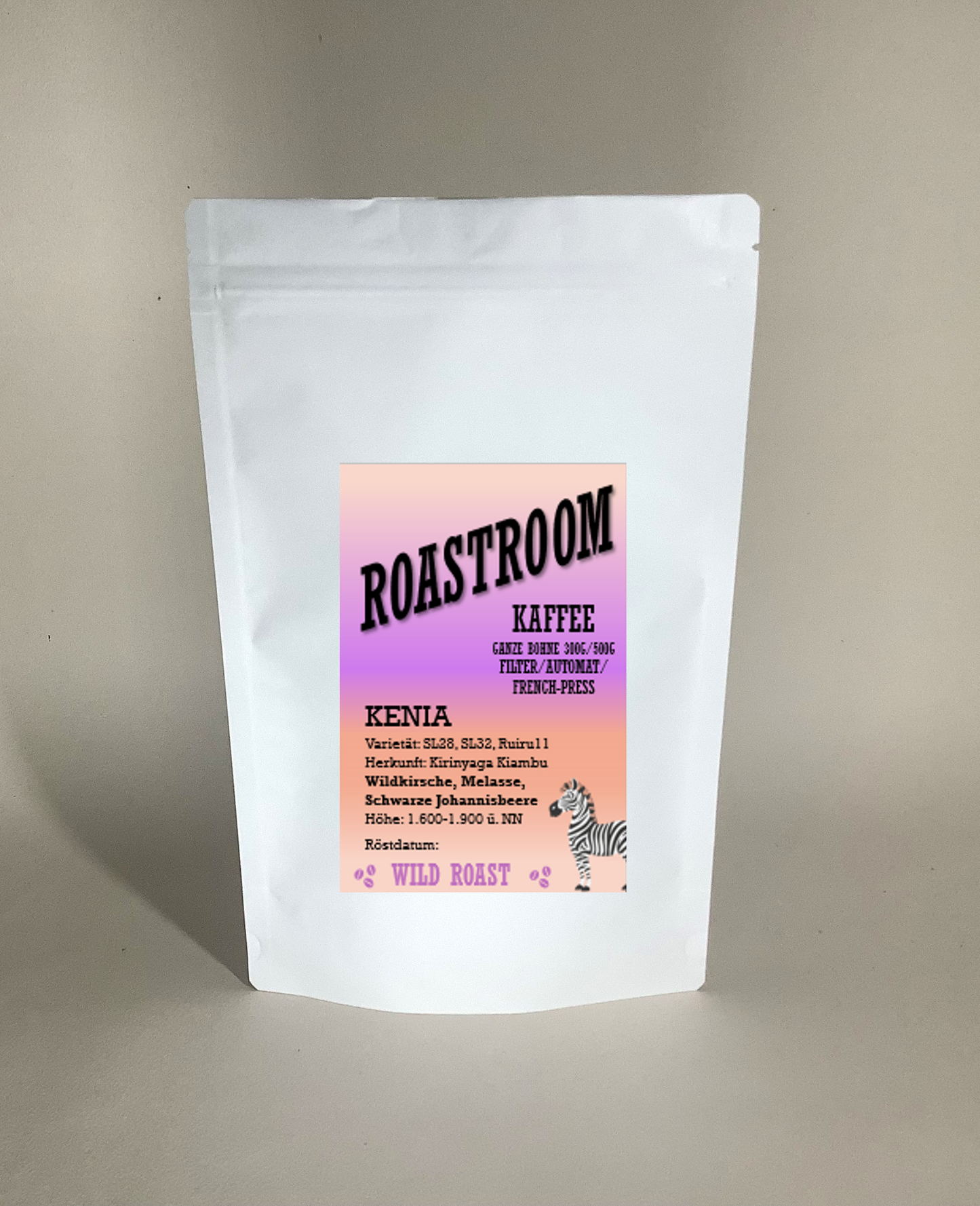 KAFFEE KENIA - Kirsche,Chassis - Wild Roast